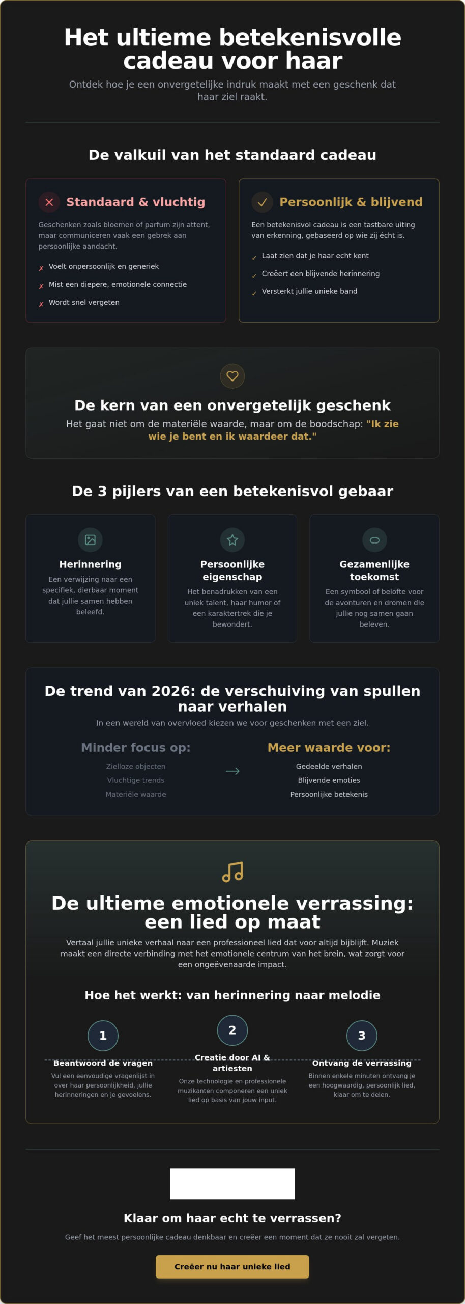 Betekenisvol cadeau voor vrouw: de mooiste persoonlijke gebaren van 2026