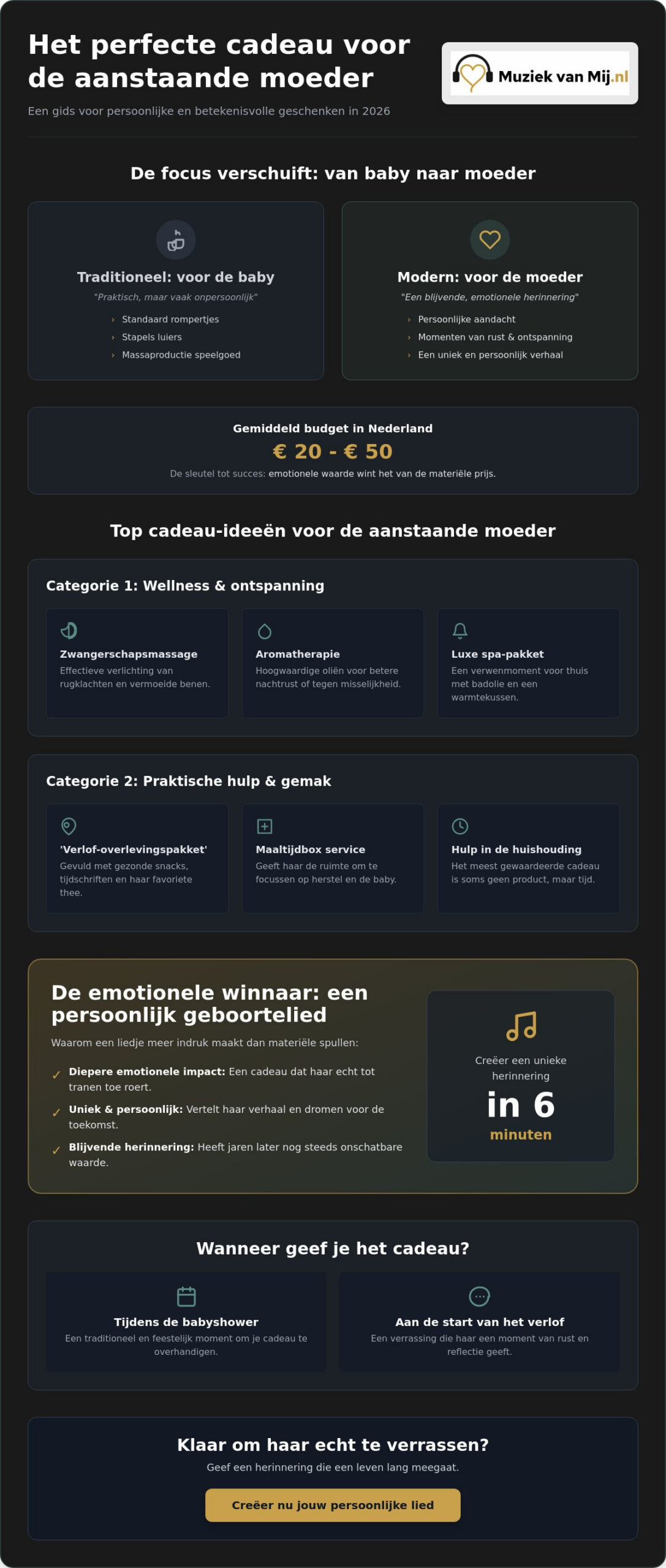 Het leukste cadeau voor een aanstaande moeder: 10 originele ideeën voor 2026